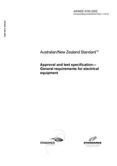 AS/NZS 3100:2002