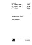 IEC 61160 Ed. 1.0 b:1992